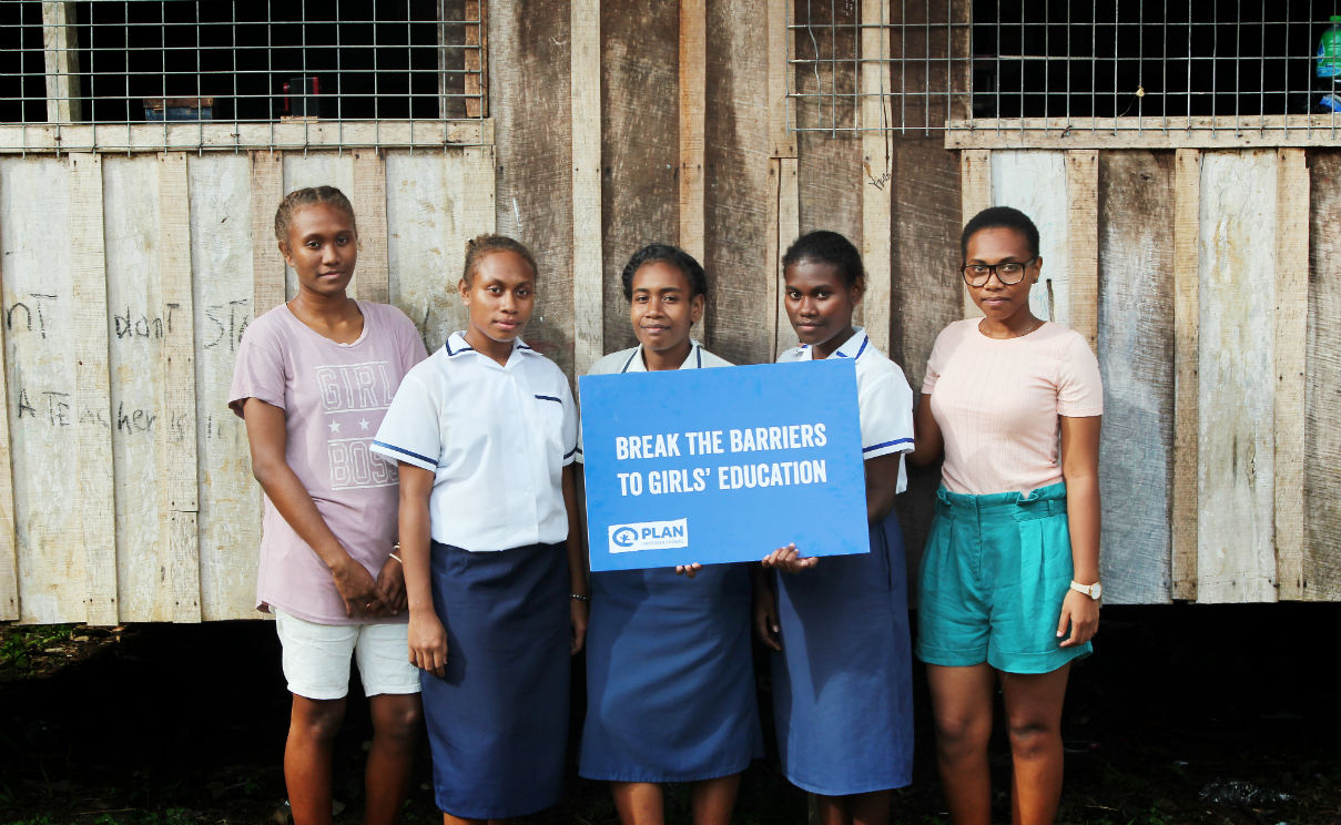 Solomon Islands Youth Champions campaigning for free education for girls