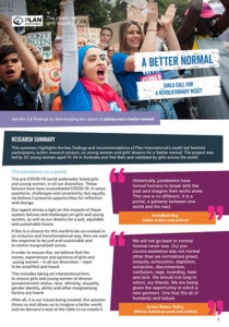 A Better Normal Research Summary report cover