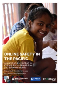 Online safety in the Pacific report cover