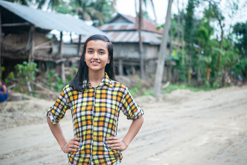 Sarita, 15, is campaigning to stop the trafficking of girls in Nepal.