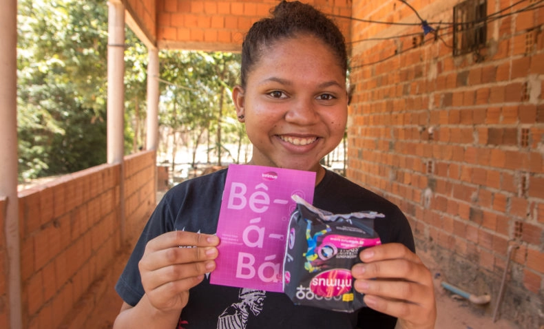 Can provide sanitary pads to girls in school