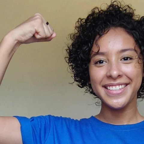 Bruna, 18, from Brazil is a passionate change-maker, committed to supporting girls and young women, especially Black and Indigenous girls.