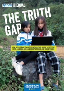 Report cover: The Truth Gap