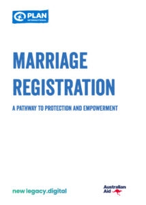 Marriage registration report cover