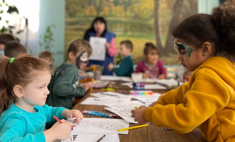 Mobile units provide protection and psychosocial support for Ukraine’s children