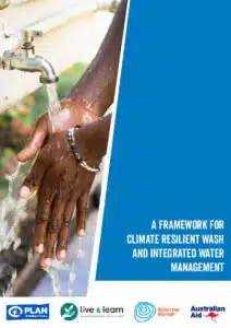 A Framework for Climate Resilient WASH and integrated water management cover