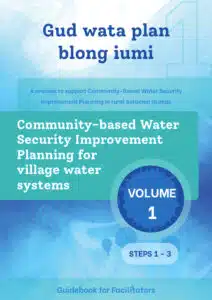 Community-based Water Security Improvement Planning for village water systems cover