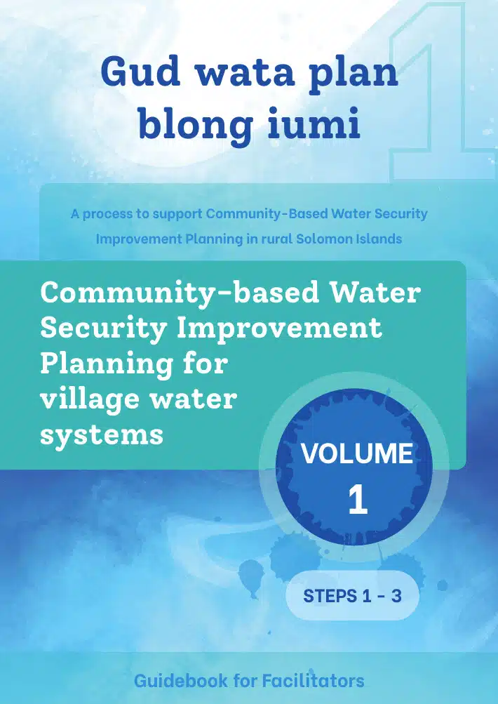 Community-based Water Security Improvement Planning for village water systems