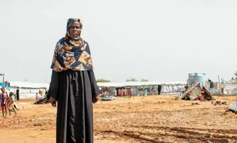 Struggle and resilience of people fleeing violence in Sudan