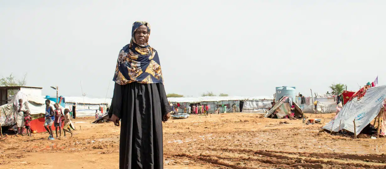 Struggle and resilience of people fleeing violence in Sudan