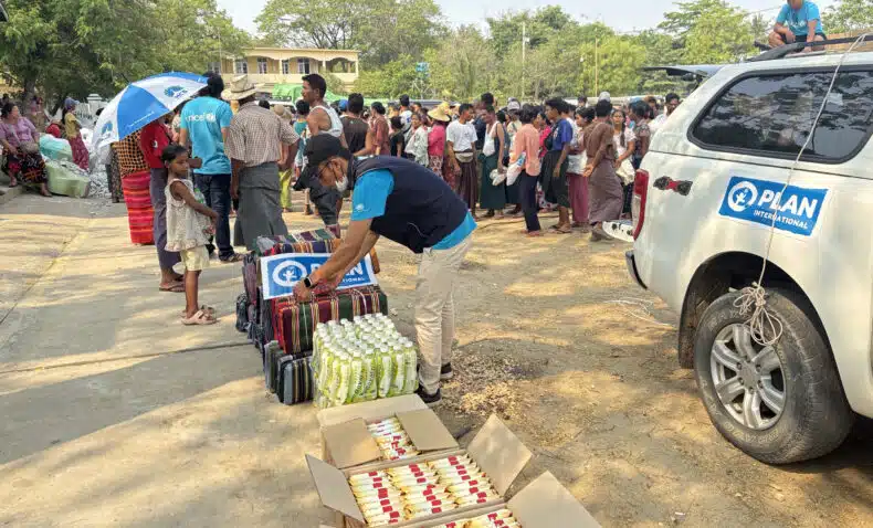 On the ground in Myanmar: Urgent relief after disaster 