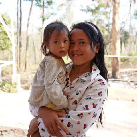 Maly, 24, with her three-year-old daughter