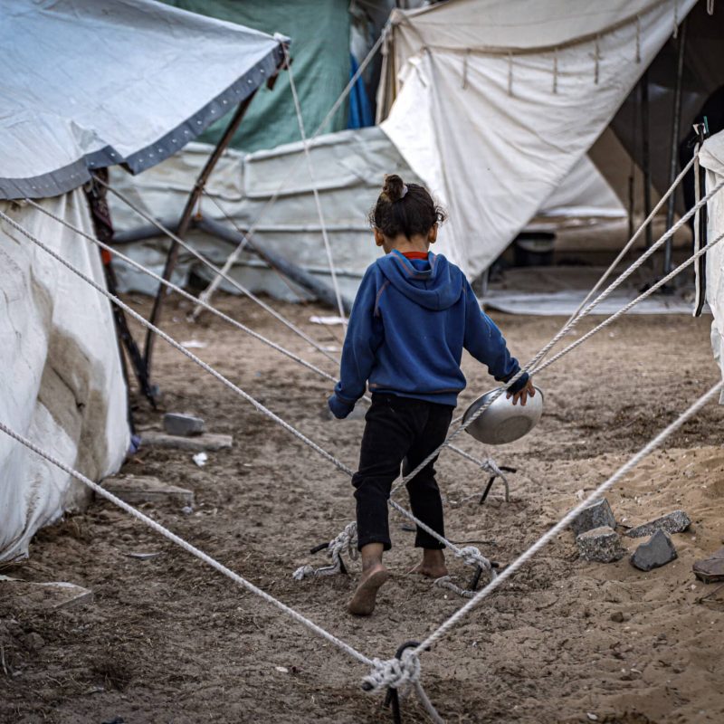 Fatima Hassouna was a hugely talented Palestinian photographer and a youth advocate for Plan International who endured 18 months of living through the earth-shattering conflict, destroying Gaza. On the 16 April 2025 the twenty-four-year-old was killed by an Israeli airstrike, along with ten members of her family.

In the weeks before her death she created a photo diary – allowing us an insight into her world and sharing with us her thoughts and emotions. “Nothing here is sadder to see than the state of the children in this city. Many children are carrying burdens heavier than their years. The little ones of this city cannot bear all this exhaustion."