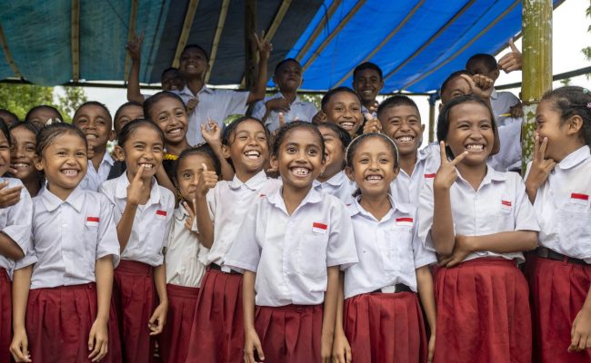 In February 2025, the Indonesian actor and martial artist Joe Taslim, known for his role as Sub-Zero in Mortal Kombat, visited some of Plan International's projects in Nagekeo, NTT, to support initiatives focused on children's education and access to clean water.

During his visit, Joe engaged with local children, emphasising the importance of a supportive and safe environment for their development. He joined the children as they collected clean water in the morning before going to school, highlighting the challenges the community faces in accessing this vital resource. Joe also distributed 120 pairs of school shoes donated by Skechers Indonesia to children who are part of our sponsorship programme, bringing joy to both students and teachers.