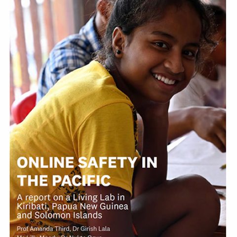 Online safety in the Pacific report cover