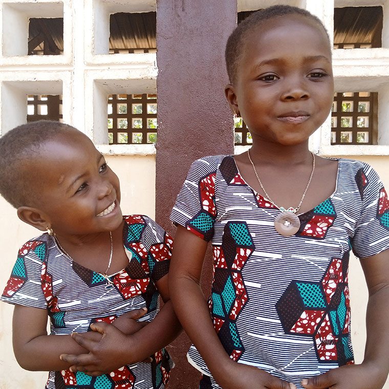 Sponsored children in Togo